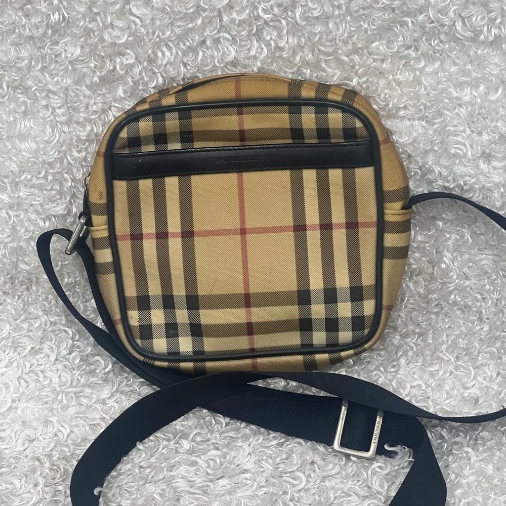 Burberry Nova Check Crossbody Bag
